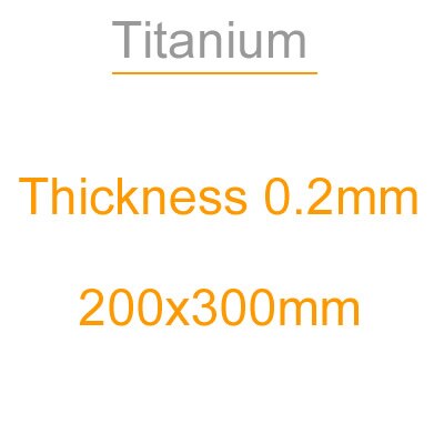 Grubość 0.2mm, pas z folii tytanowej, czysty tytan z blachy tytanowej, folia tytanowa o wysokiej czystości, odporność na korozję, wysoka temperatura: 0.2x200x300