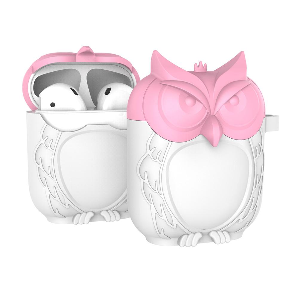 Groupe Vertical Vertical pour Apple AirPod Chic Unique hibou forme Gel de silice écouteur étui de protection couverture r29