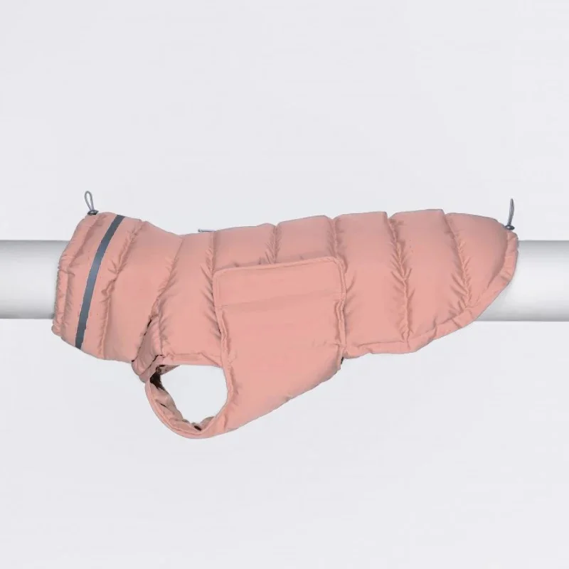 Haustier Hund Winter Warme Mantel Kleidung Daunenjacke Wasserdichte Fleece Weste Verdicken Mantel Kleidung für Hunde Welpen Katzen Haustier kostüm: XXL / Rosa