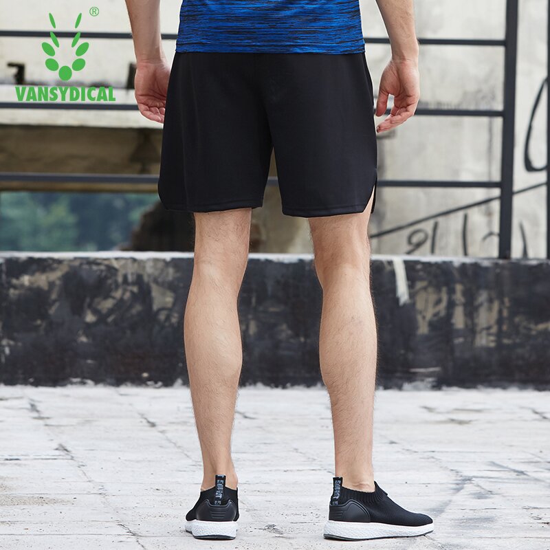 Herrgym bomullsshorts spring jogging sport fitness bodybuilding träningsbyxor manligt träningsmärke knälånga korta byxor