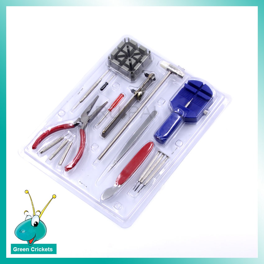 16 In 1 Horloge Gereedschap Diy Diagnostic Tool Onderdelen Horloge Reparatie Tool Kit Voor Horloge Klok Repair Tool