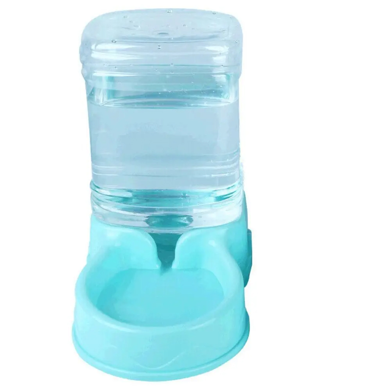 Fontaine d'eau en PP de 3,8 l, bol de boisson, mangeoire automatique pour animaux de compagnie, grand distributeur de nourriture pour chien et chat: Rouge