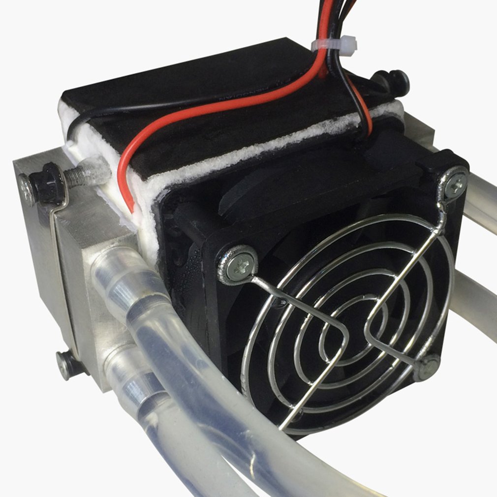 Ventilador de radiador de refrigeración por agua de aluminio DC12V 108W, refrigerador electrónico Peltier, congelador, aire acondicionado pequeño