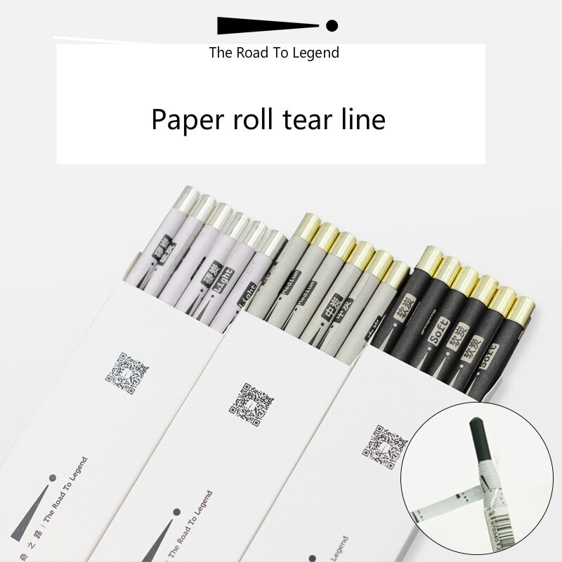 Schetsen Potlood Pull Lijn Houtskool Potlood Zacht/Medium Tekening Potloden Carbon Potloodschets Painting Potlood Gratis Snijden Art Supplies