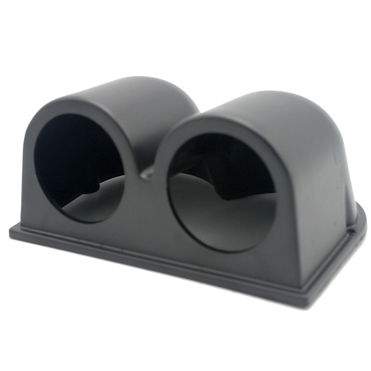 52Mm Universele Auto Dashboard Montage Rekken Abs Carbon Patroon/Zwart Optioneel Dashboard Installatie: 2