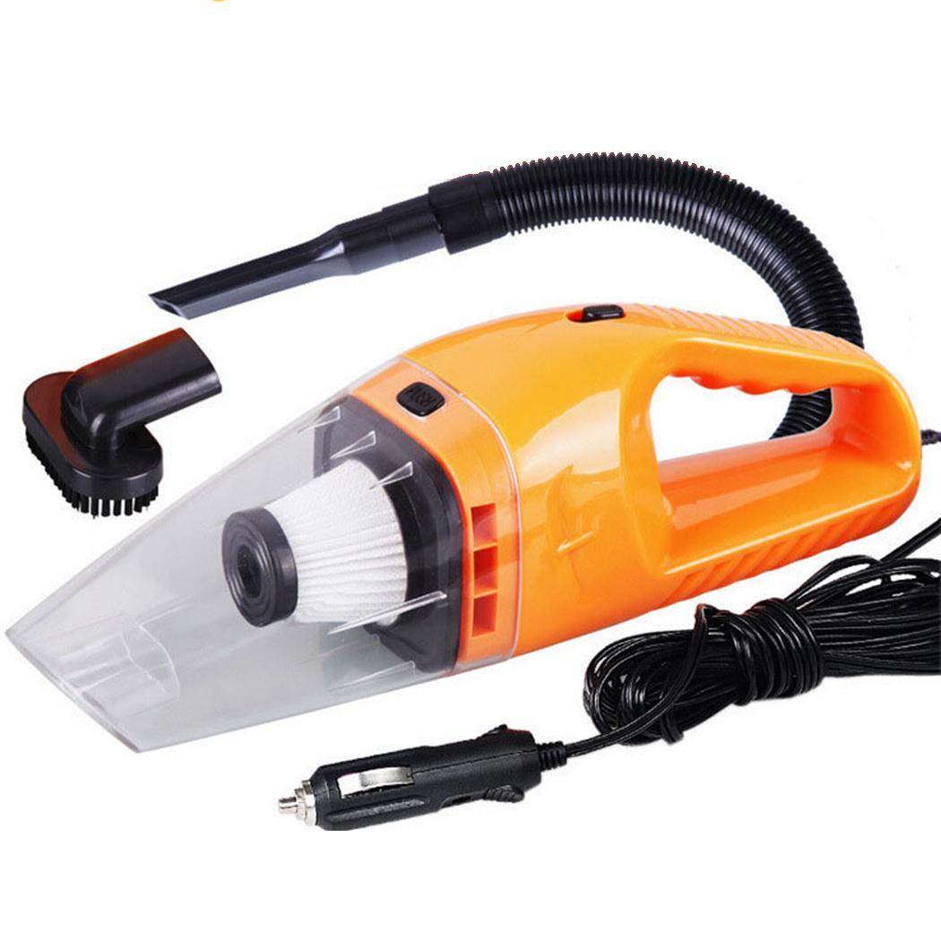 120w grote krachtige nat- en droogzuigers 780g 12v autostofzuigers 4000pa 5m oranje, blauw, zwart