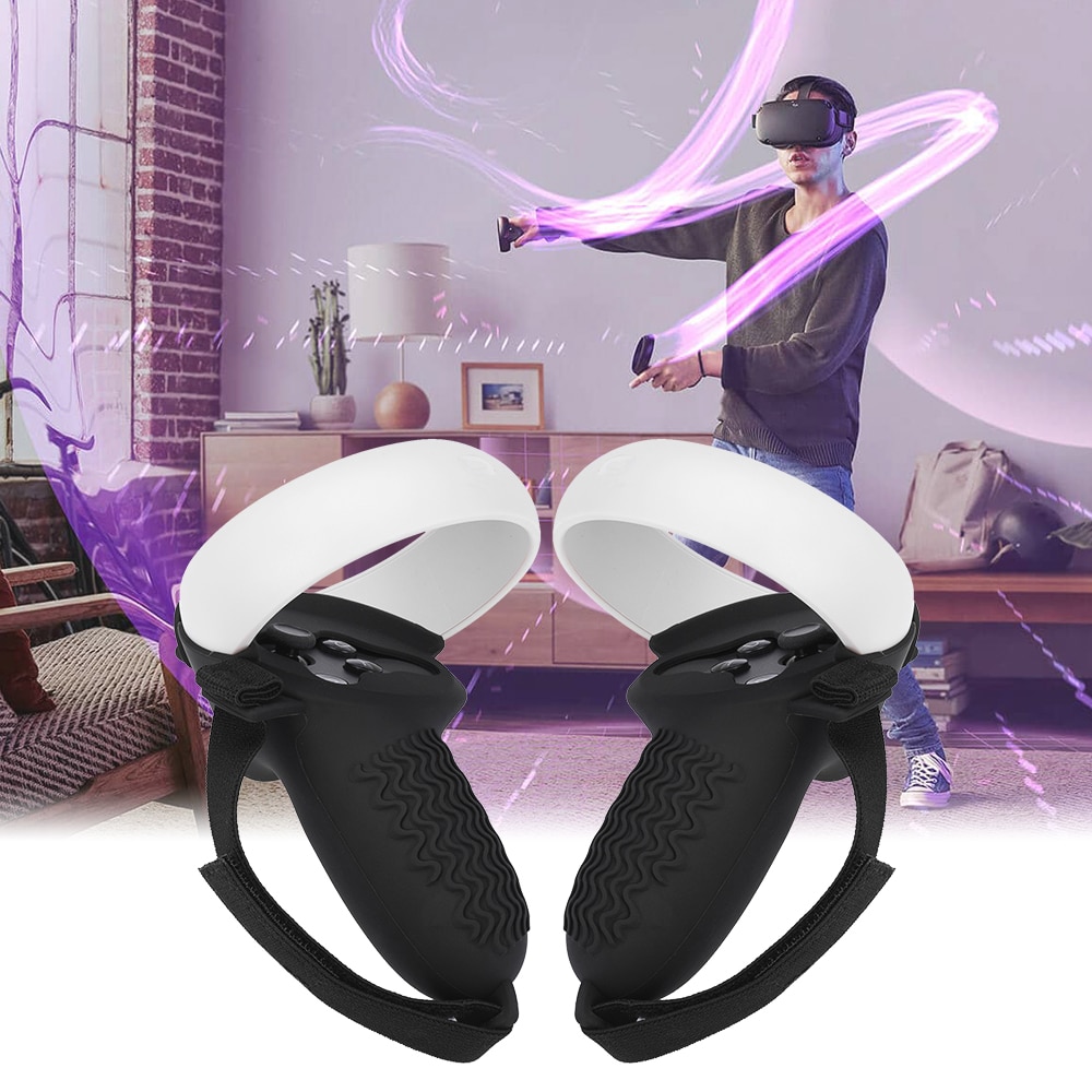 Hand Grip Cover For Oculus Quest 2 VR Touch Controller Case Handle Sleeve Protective Cover Strap For Oculus Quest 2 Accessories