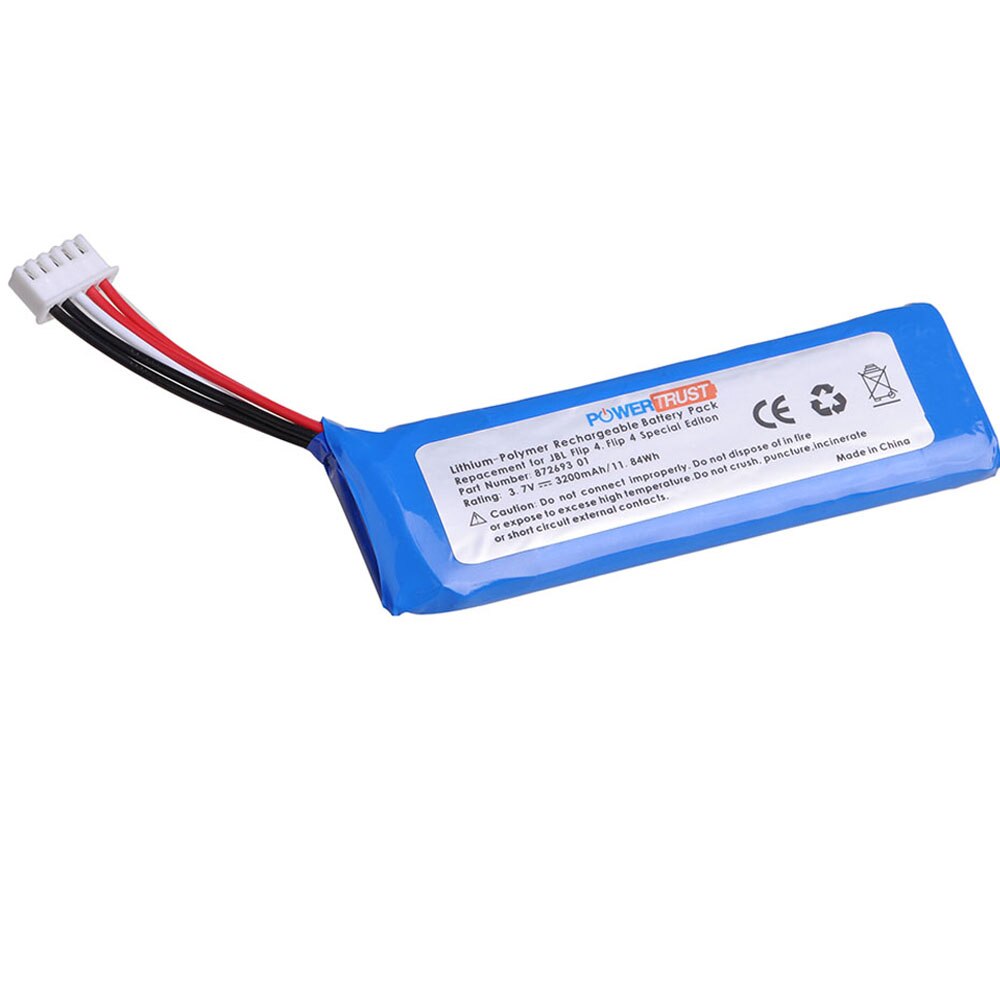 1Pc 3.7V 3200 Mah Batterij GSP872693 01 Li-Ion Batterij Voor Flip 4 En Flip 4 Speciale Editie Batterijen