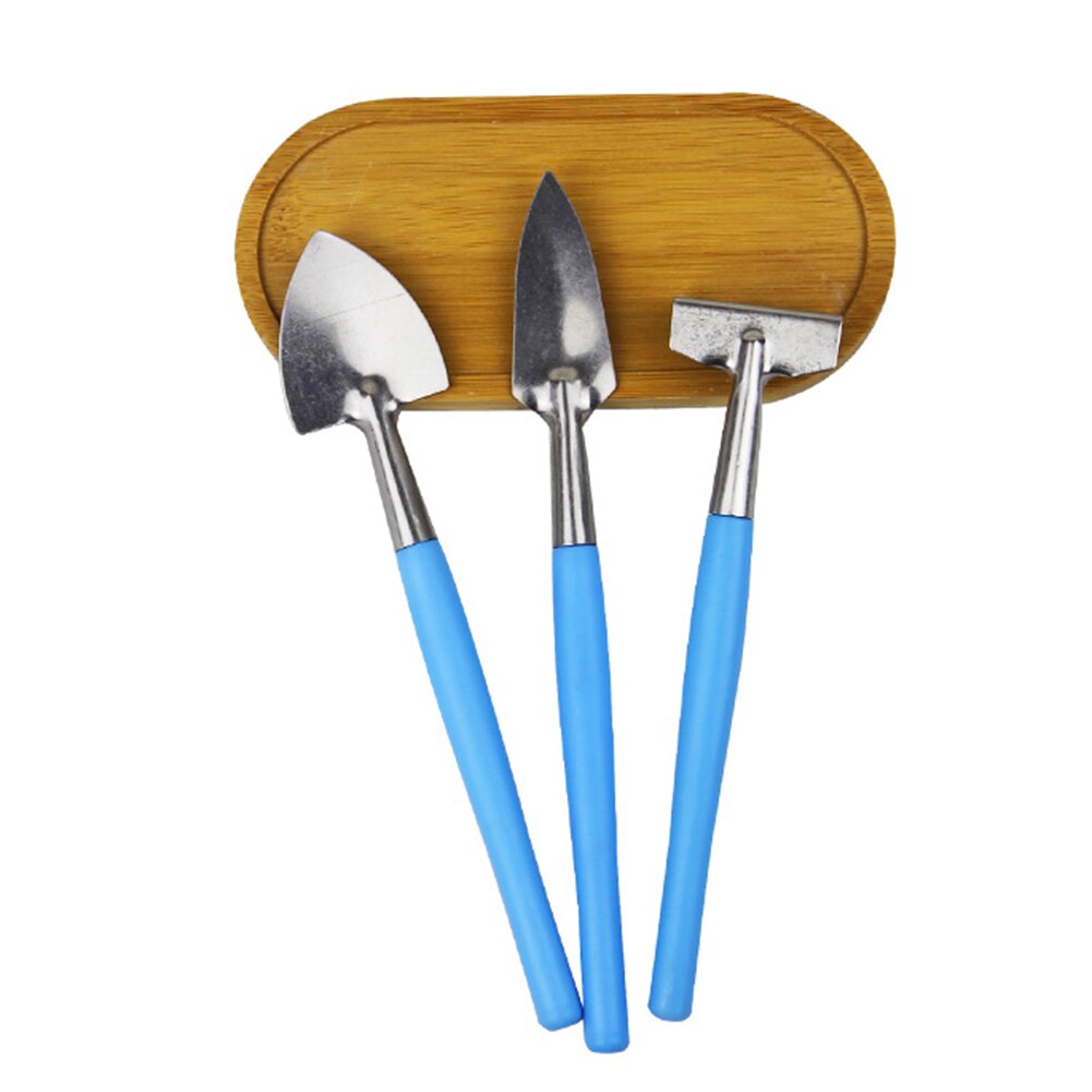 Flowers Potted Plant Garden Tools Potted Plants Gardening Tools Wood Handle Stainless Steel Shovel Rake Spade Set
