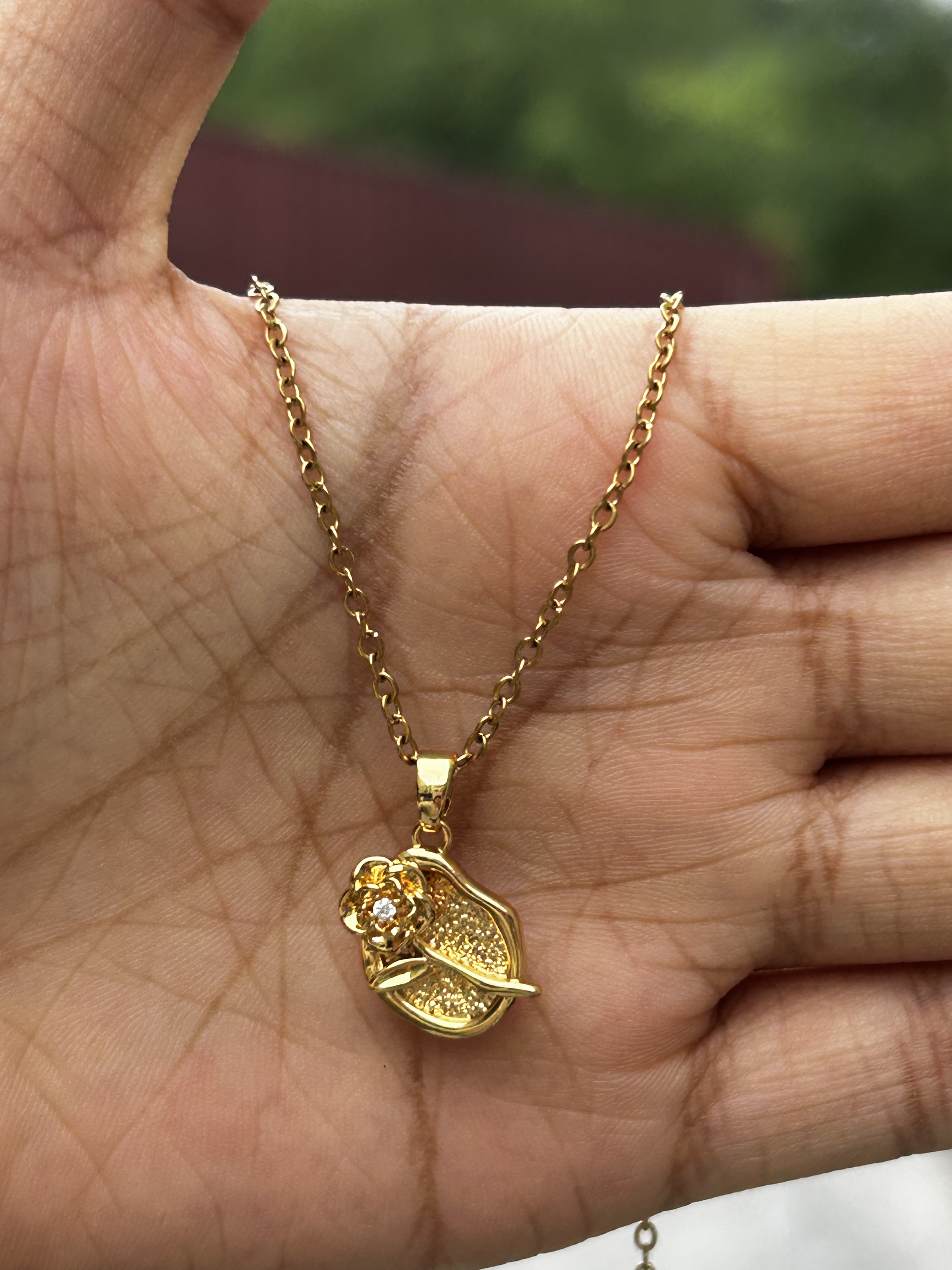Gargantilla de rosa con diamantes de imitación para mujer, Collar de amanecer de circón brillante, Collar de Color dorado, joyería de ojos malvados, accesorios Y2k,: Oro champán