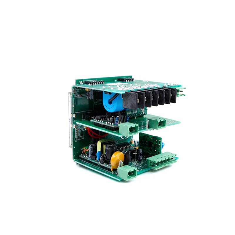Trefaset digitalt multimeter strømstrøm og spændingstester digital lcd-smartmåler med  rs485 96 × 96mm 80 × 80mm