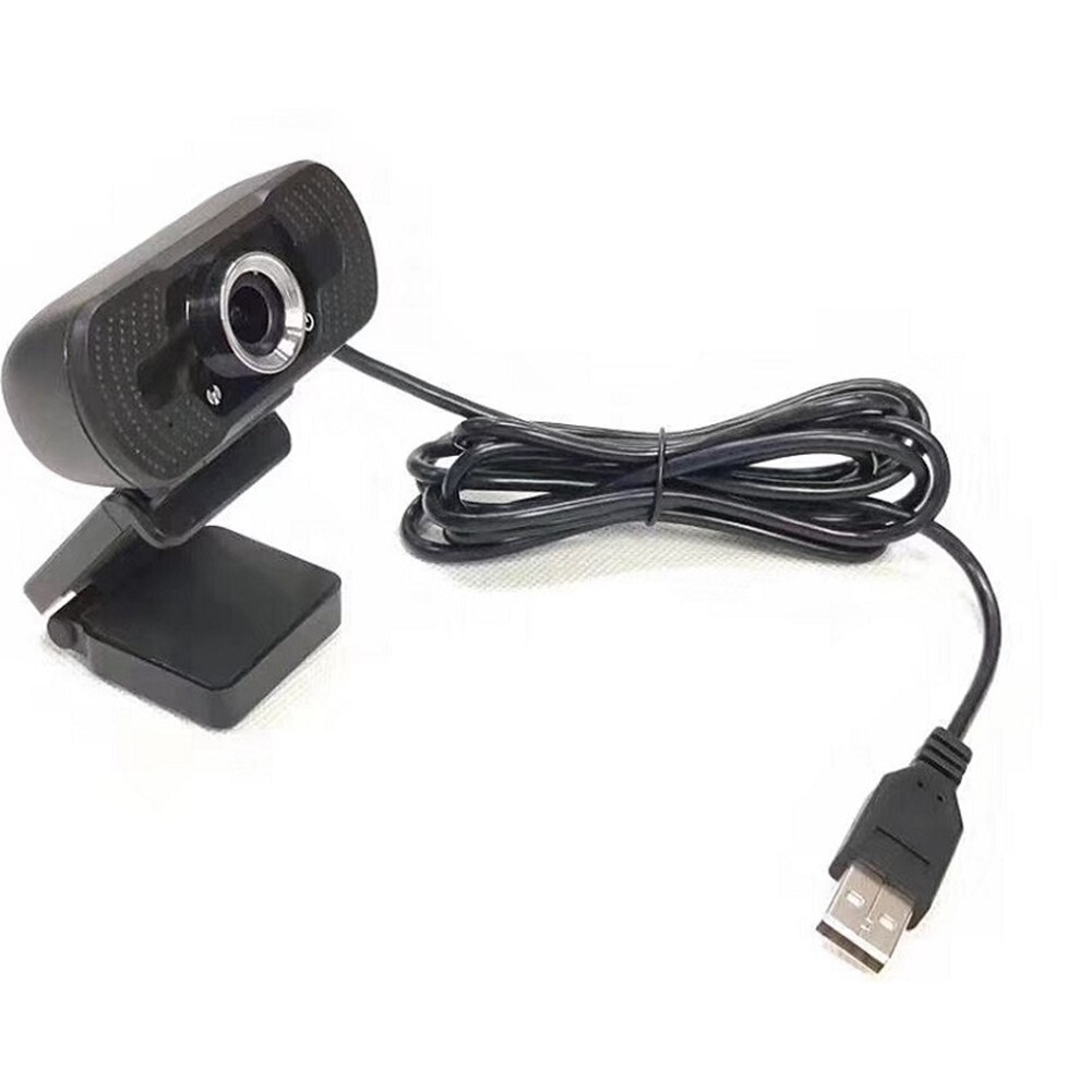Widescreen Video Work Home Accessories HD 1080P Webcam Free Drive USB Mini Computer PC Web Camera Built-in Microphone