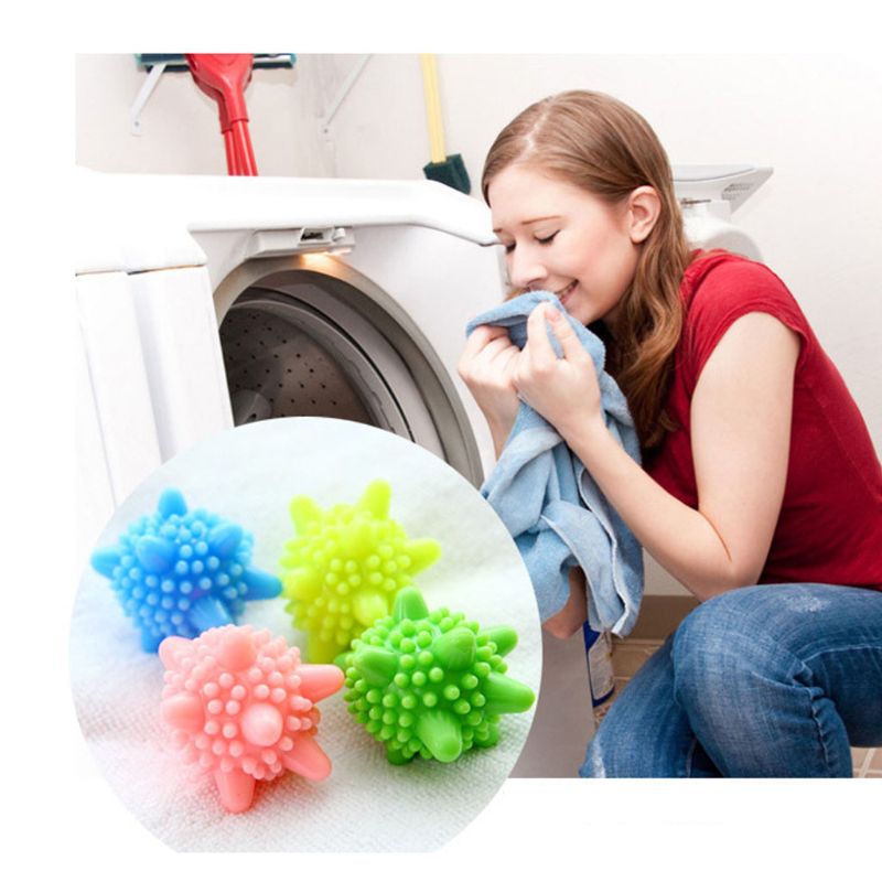 10pcs Magic Pet Hair Removal Laundry Ball Grabbing Lint Fluff Cleaning Remover Washing Machine Household