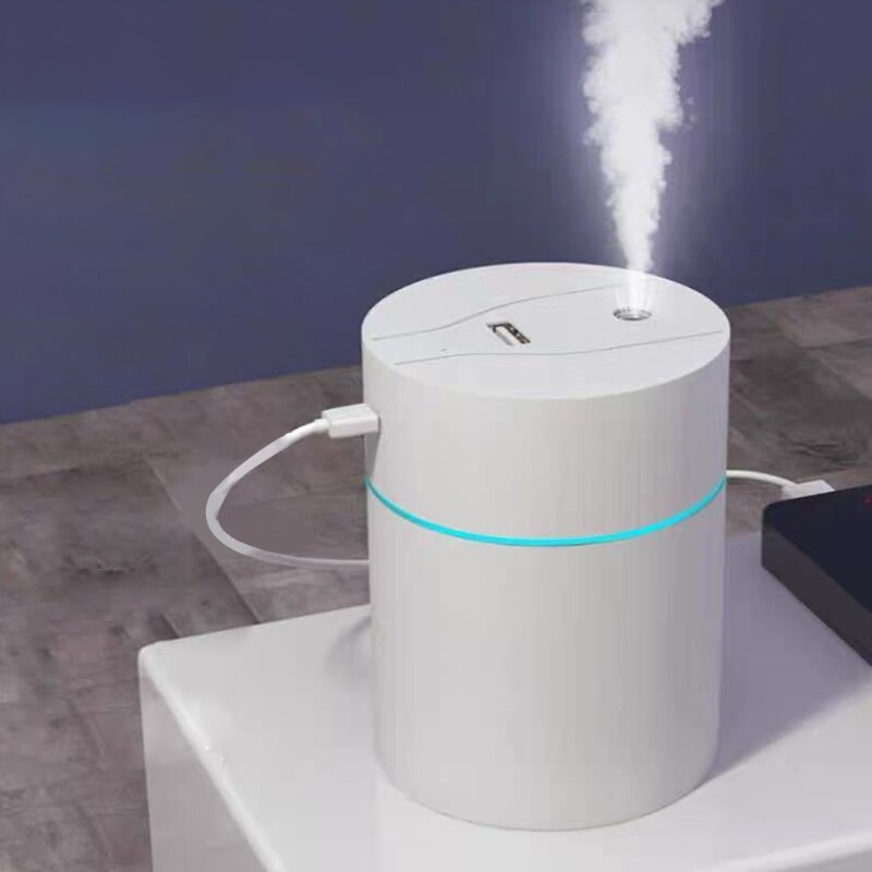 300ml Mini USB Air Humidifier with LED Breathing Light Nano Mist Diffuser Mute Humidification Air Purifier for Home Car