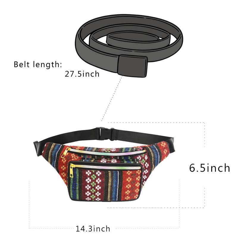 Maideduod damen-schultertasche, boho-bauchtasche, sommer-strandtasche, überqueren-Tasche, hüftgürtel, bauchtasche für damen