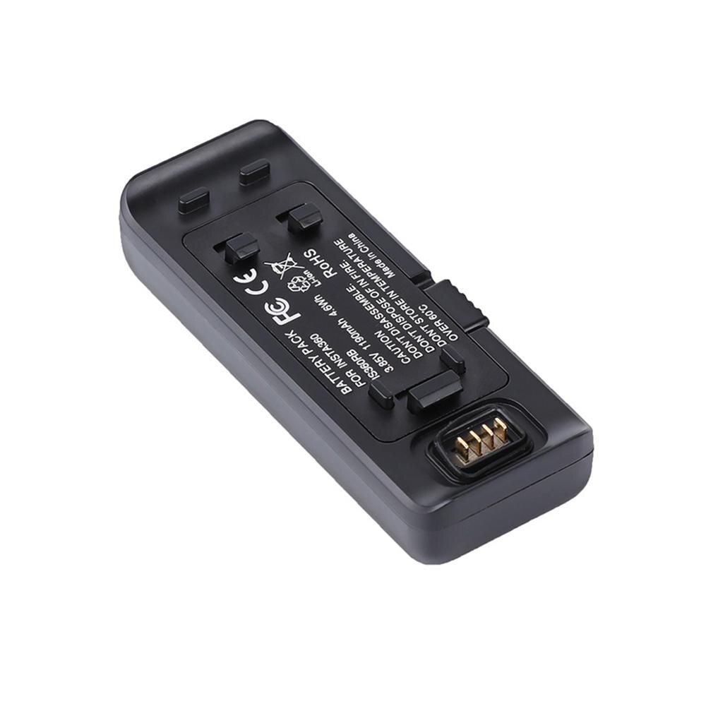 Insta 360 ONE R Replacement Battery and charging Dual Charger For Insta360 One R 4K Camera Batterie Accessories: Batteryx1