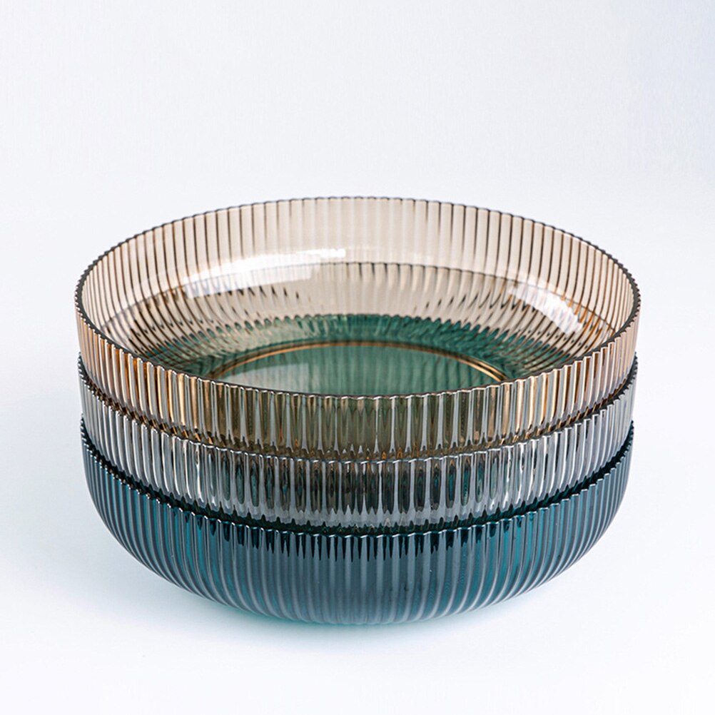 Fruit Storage Plate Practical Food Serving Tray Plastic Snacks Desserts Plate