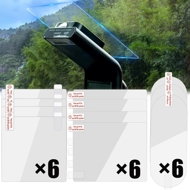 Auto Elektrostatische Aufkleber Auto transparent Nahtlose Windschutzscheibe doppelseitige Aufkleber Einfügen Film für Auto DVR Halfter Halterung Haken