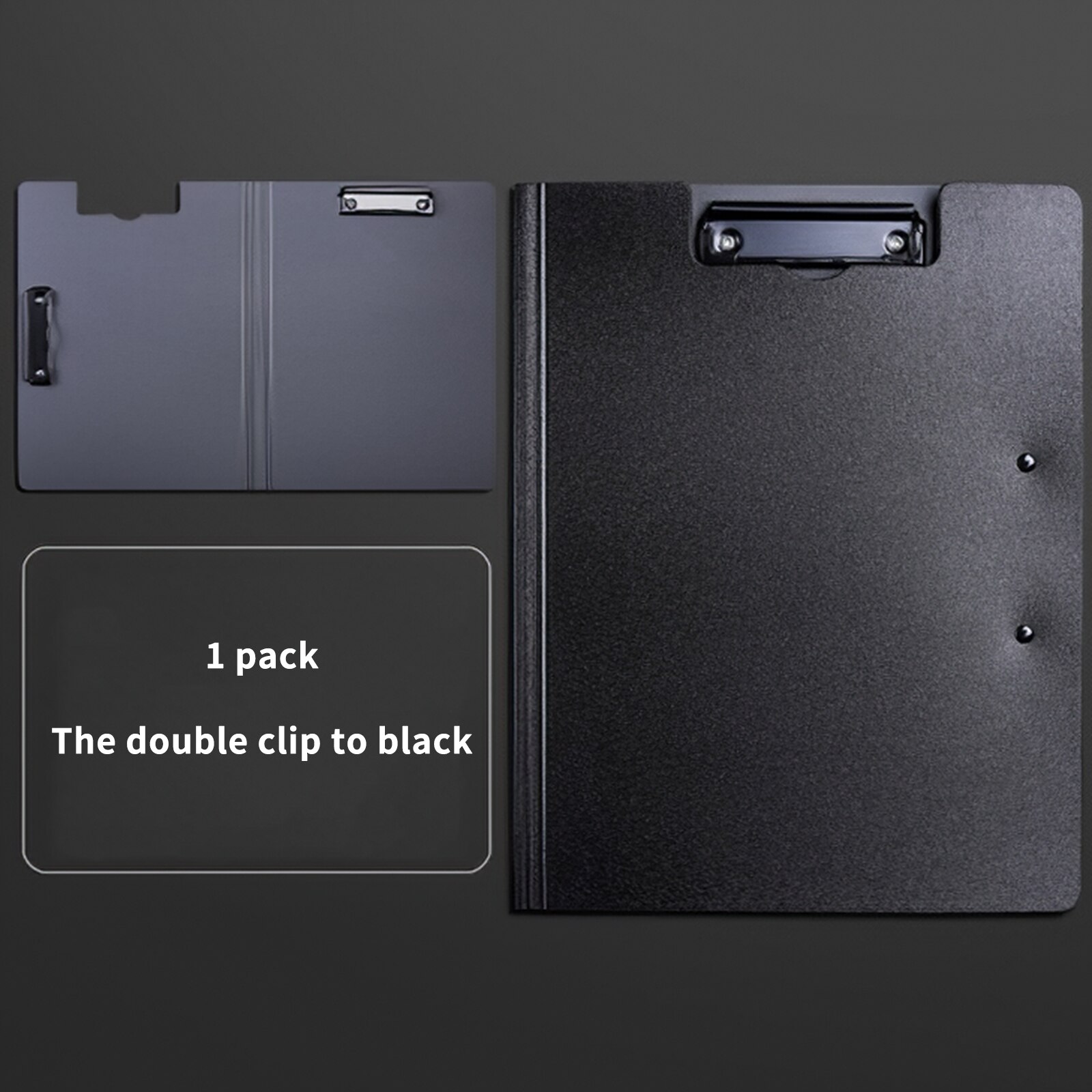 A4 Paper Clipboard Folder Storage Writing Pad Board Clamp Book Clip Pad Folding File Clipboard Office Stationery School Supplies