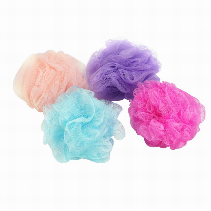 Esponja Exfoliante para baño y ducha, esponja de malla, Bola de red E5R1, 5 uds.