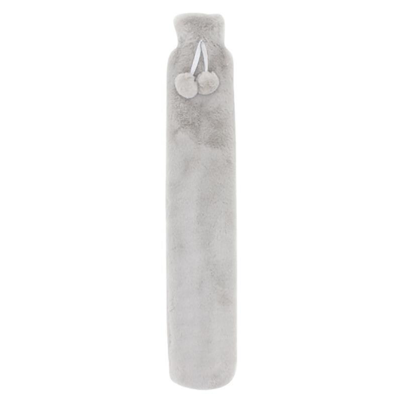 1pc en caoutchouc sac d'eau chaude Jet d'eau tricot 2000ml longue 2L main plus sac d'eau chaude détachable tricot bouteilles d'eau chaude: 2