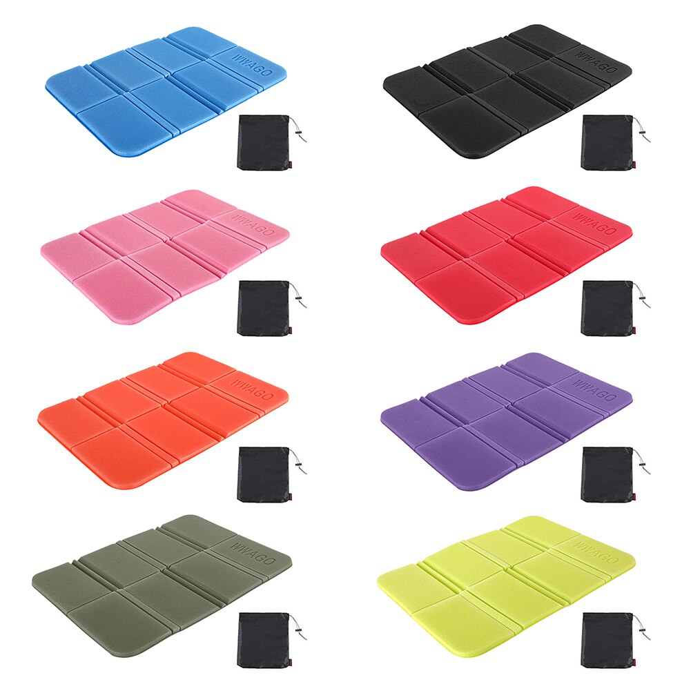 Esterilla plegable para acampar en la playa, esteras de pícnic pequeñas y portátiles, almohadilla impermeable a prueba de humedad, cojín plegable XPE para exteriores
