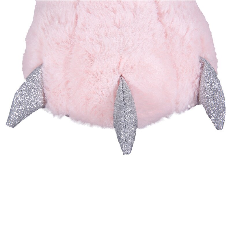 2020 łapy niedźwiedzia kapcie kobiety zimowe ciepłe miękkie kryty Foor różowy zwierząt pantofel dzieci świąteczny dinozaur pazur pluszowe domu