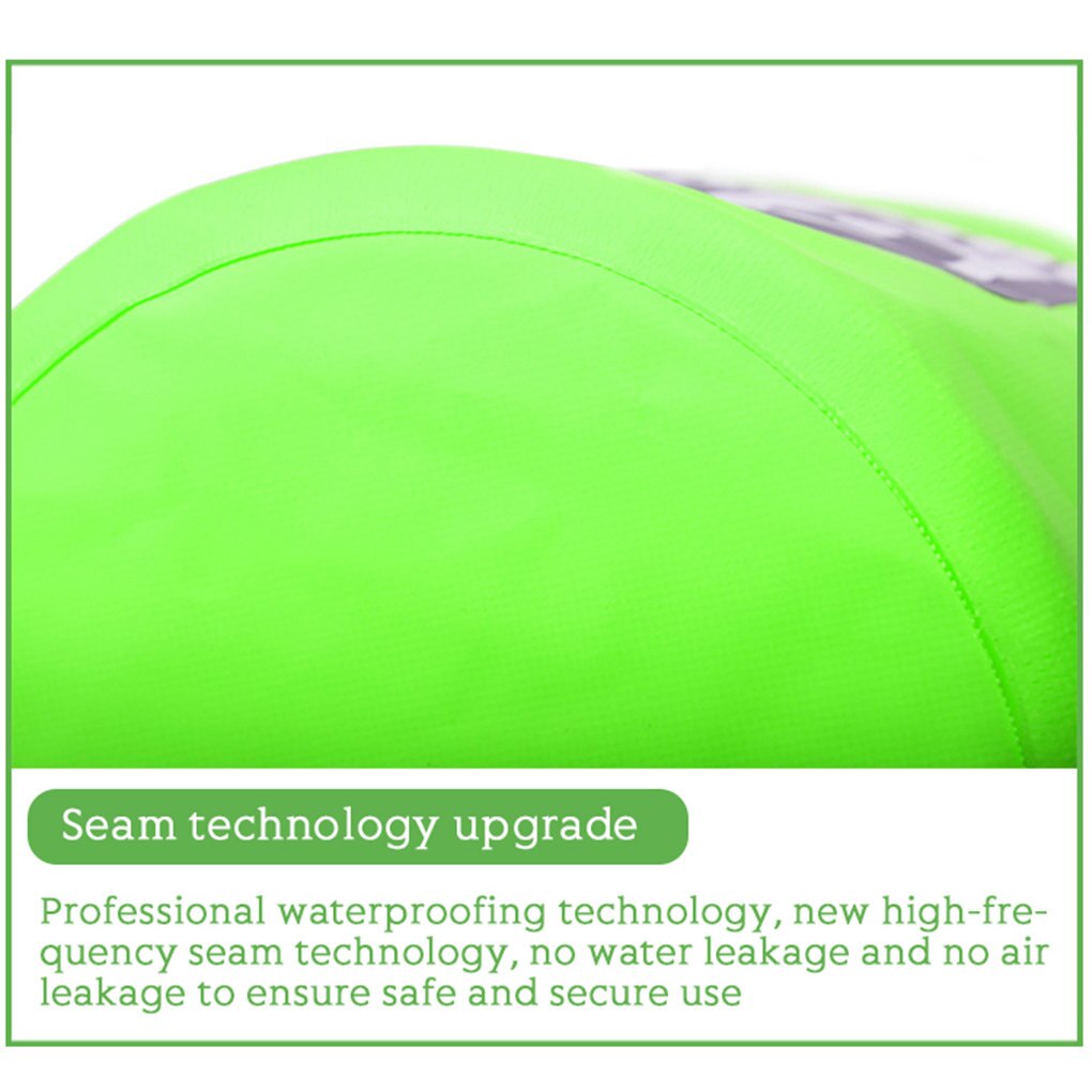 PVC Bag Waterproof Beach Swim Backpack Bucket Pouch for Kayaking Boating Fishing