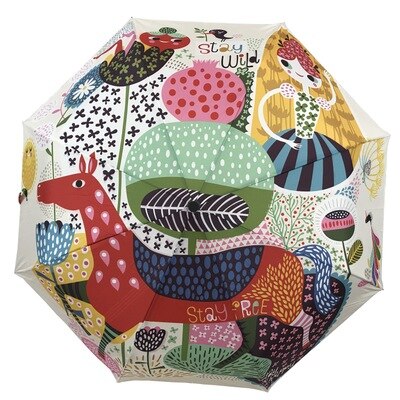 Parapluie kvinner regn automatisk paraply for menn tegneserie paraply maleri barn sammenleggbar paraply regnutstyr abstrakt kunst: Default Title