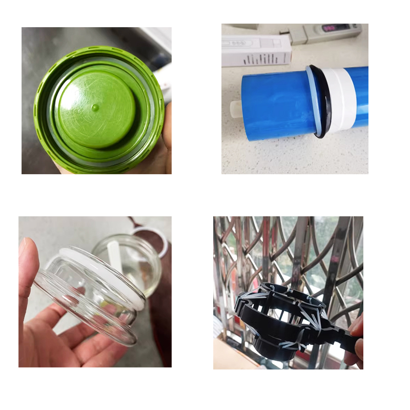 CS 1,5/2,0/2,4/3,1 mm VMQ O-Ring-Dichtungen, O-Ring-Set aus lebensmittelechtem Silikon, wasserdichte Hochtemperatur-Unterlegscheibe, isolierendes weißes O-Ring-Set