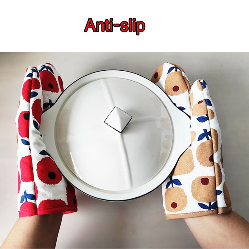 Juego de Guantes Térmicos y resistentes al calor para cocina, protectores de manos resistentes al calor para ollas calientes, 1 unidad