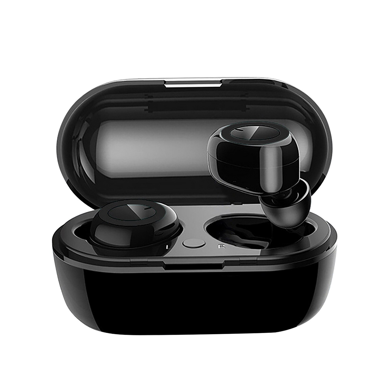Y50 Bluetooth Headset Tws2 Mini Draagbare Met Draadloze Bluetooth Headset Met Dual Mic En 2000Mah Batterij Opladen Case # t2