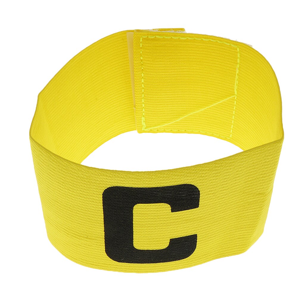 4 Pieces/Pack Adjustable Stretchy Football Soccer Captain Armbands