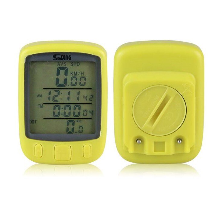 Sunding sd 563a vandtæt lcd display cykel cykel c... – Grandado