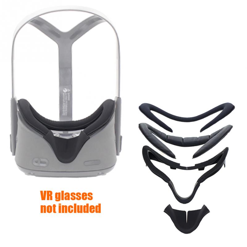5in1 Gesicht Abdeckung Objektiv Abdeckung Gesichts Schnittstelle Halterung Anti-Leckage Nase Pad einstellen für Oculus Suche VR Glas Zubehör
