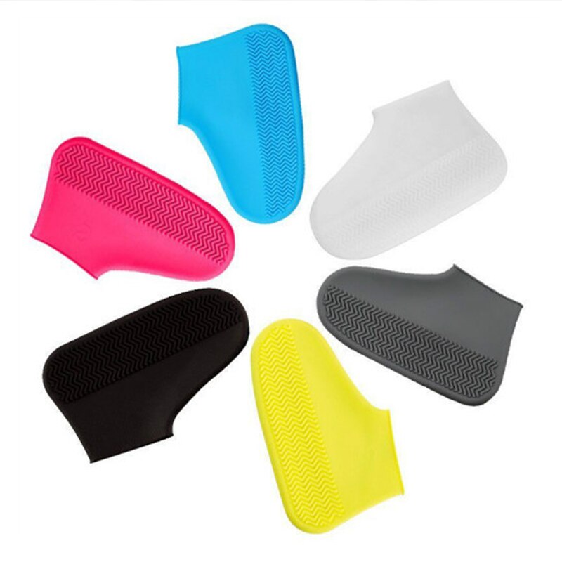 Wasserdichte Schuh Abdeckung Silikon Material unisex Schuhe Protektoren Regen Stiefel für drinnen draussen Regnerischen Tage Mehrweg