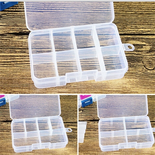 3 farver 1 stk 7 dage ugentligt 8 slot tablet pille medicin æske holder opbevaring organizer container taske pille æske splittere