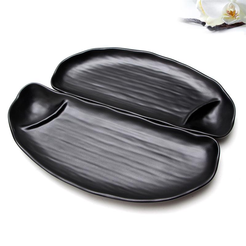 1Pc Sushi Plaat Imitatie Keramische Saus Schotel Knoedel Schotel Snack Plaat Servies