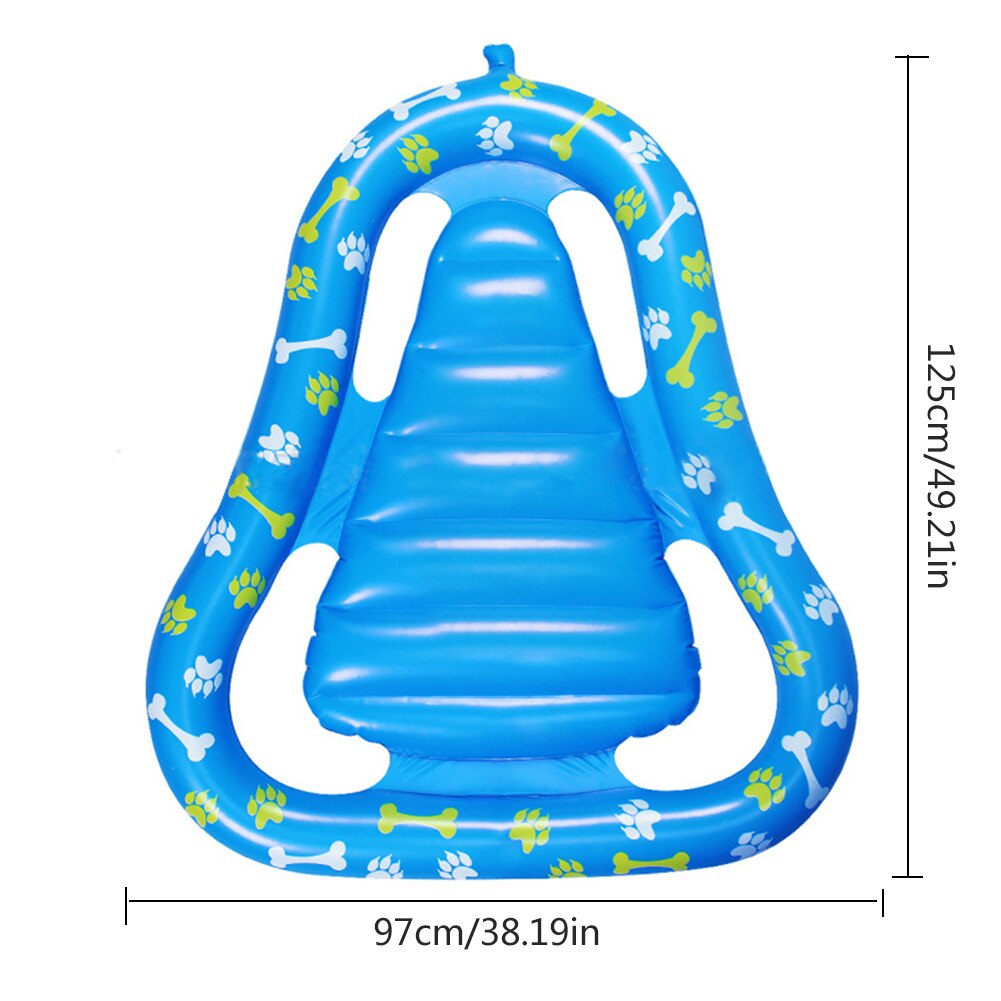 Opblaasbaar Zwembad Hond Drijvende Rij Water Speelgoed Pvc Water Hangmat Pool Float Ligstoel Stoel Huisdier Water Sport Speelgoed