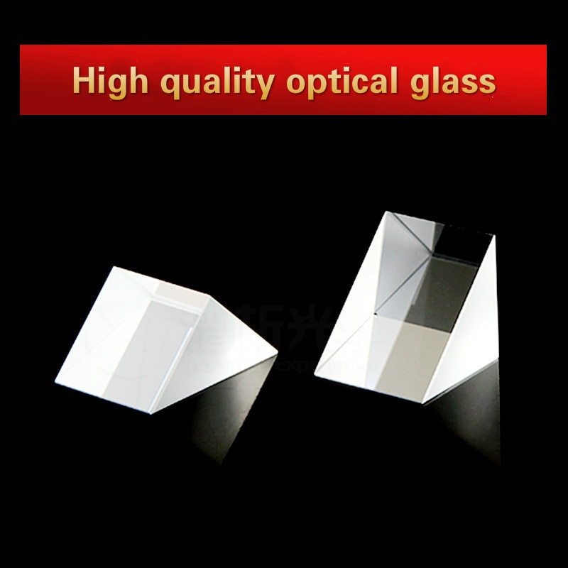 Spectral Optics Optical Glass Triangular Spot Isosceles Right Triangle