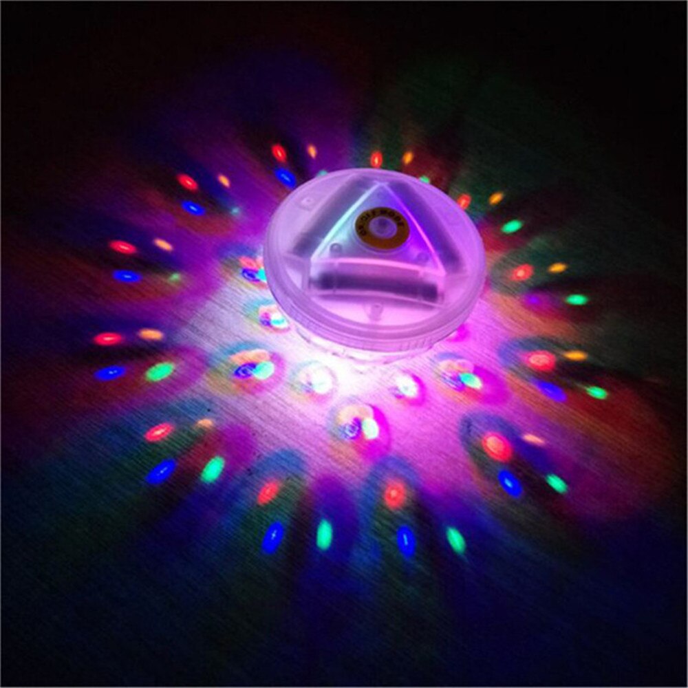 Floating Underwater Light RGB Submersible LED Disco Light Glow Show Swimming Pool Tub Spa Lamp Bath Light