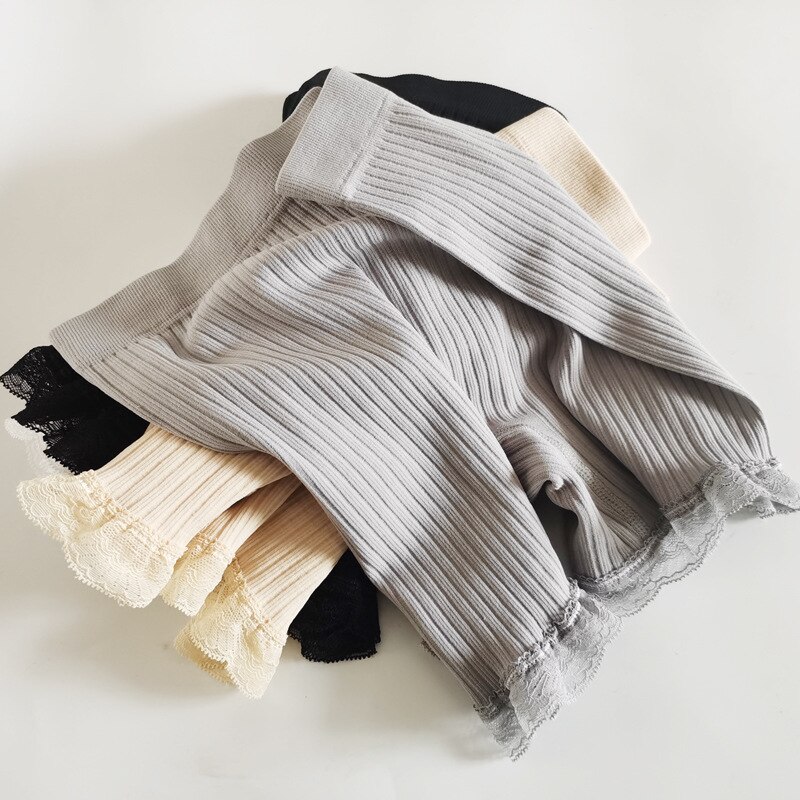 Katoen Kruis Draad Veiligheid Korte Broek Vrouwen Naadloze Kant Boxer Slipje Lingerie Boyshorts Knickers Underpants