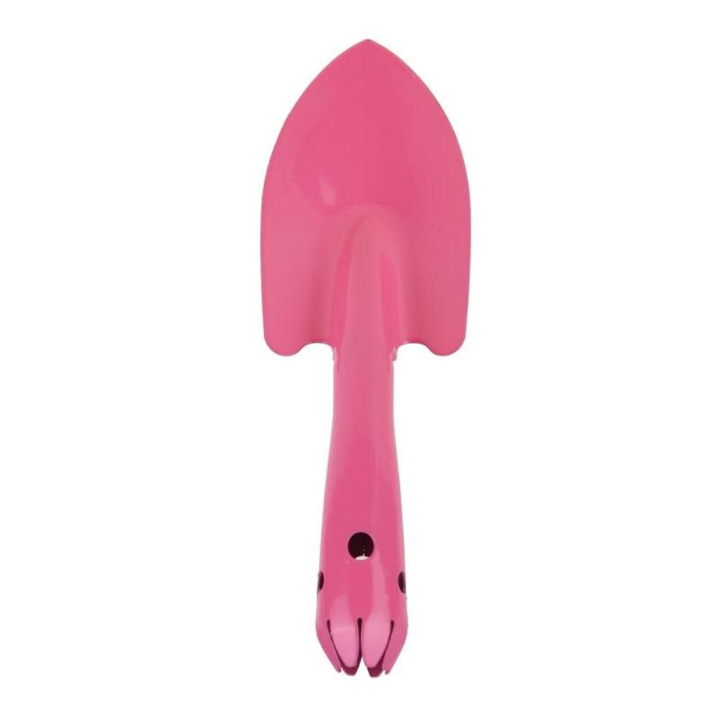 Roze Tuinieren Schop Sharp Geïntegreerde Ijzer Kleine Schop Tuin Spade Hardware Gereedschap Graven Tuingereedschap