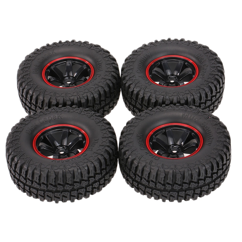 1.9 ruote e Pneumatici Set di 103 millimetri per 1/10 Bilancia RC Crawler Axial SCX10, D90, CC01 - 4 Pz/set