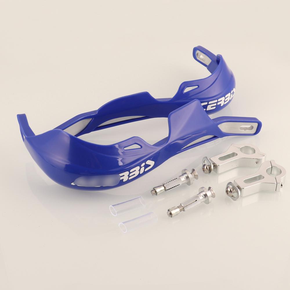 Motorcycle 22MM 28MM Handguard Hand Handlebar Handle Bar Guard Protect Shield For KTM HONDA YAMAHA SUZUKI HONDA ATV Dirt Bike: blue 22mm