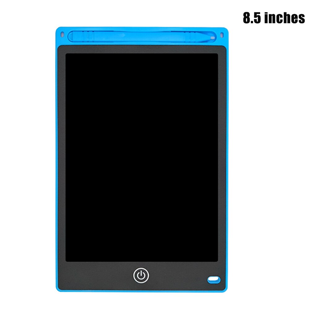 LCD Writing Tablet Handwriting Board Notepad with Stylus Pen for Kids UY8: Blue 8.5inch