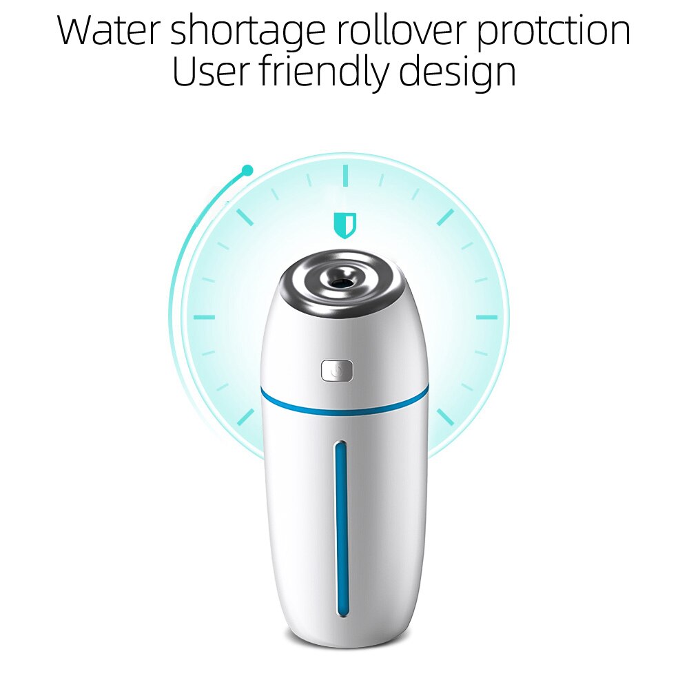 Luftfukter diffuser husholdning ultralyd luftfukter aromaterapi humificador for bil skjønnhet olje dampet ansikt kontor hjem