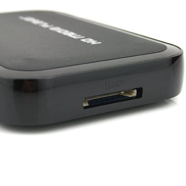 HD601 3D HDD Media Player Full HD 1080P AV HDMI VGA SD USB H.264 RM MKV,Flac,Ape external USB HDD UP TO 2TB HDD