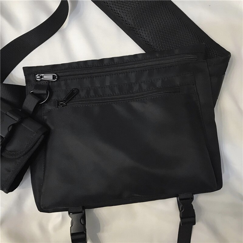Crossbody tasker til kvinder nylon skoletaske til teenager vandtæt kvindelig messenger taske anti-tyveri skuldertaske