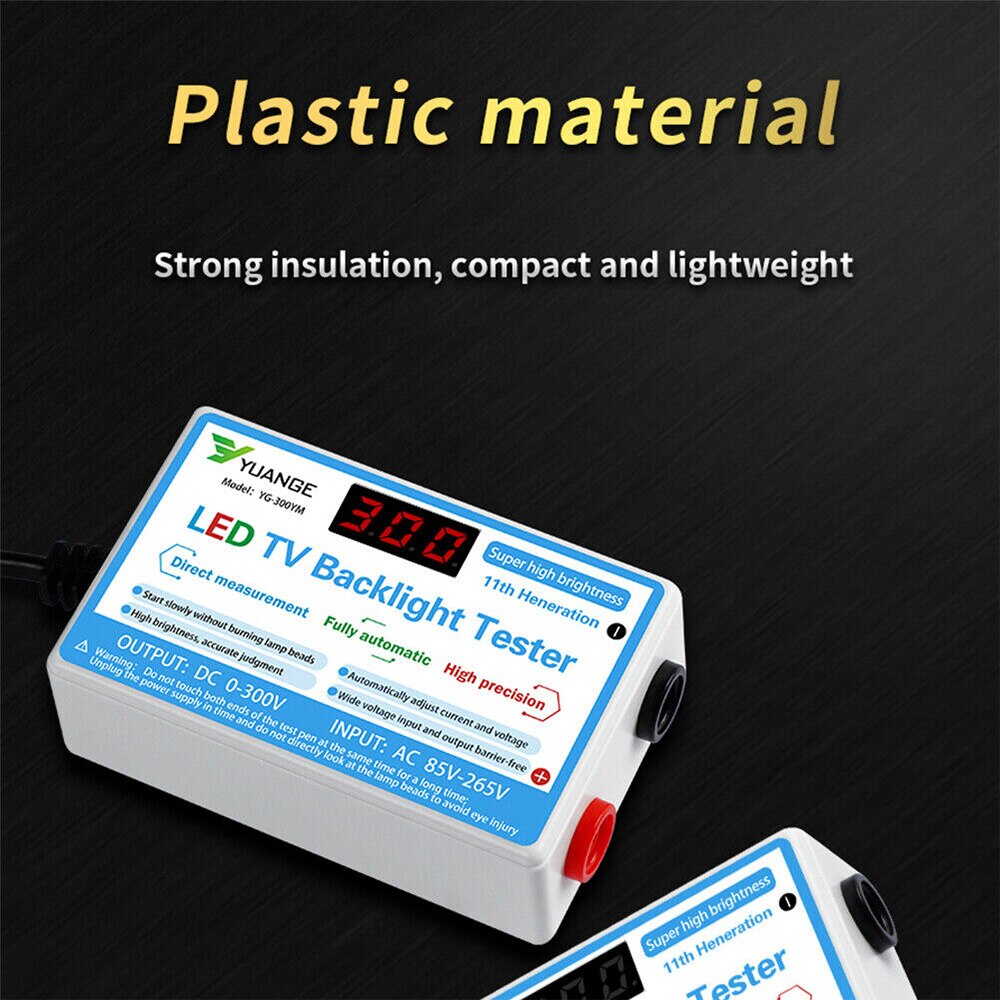 LED TV Backlight Tester 0-300V Output LED TV Backlight Tester Multipurpose LED Strips Beads Test Tool Measurement Instruments